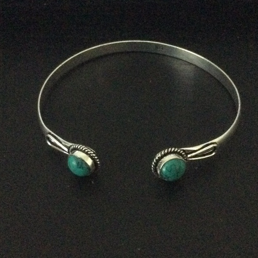 Sterling Silver Turquoise Cuff Bracelet